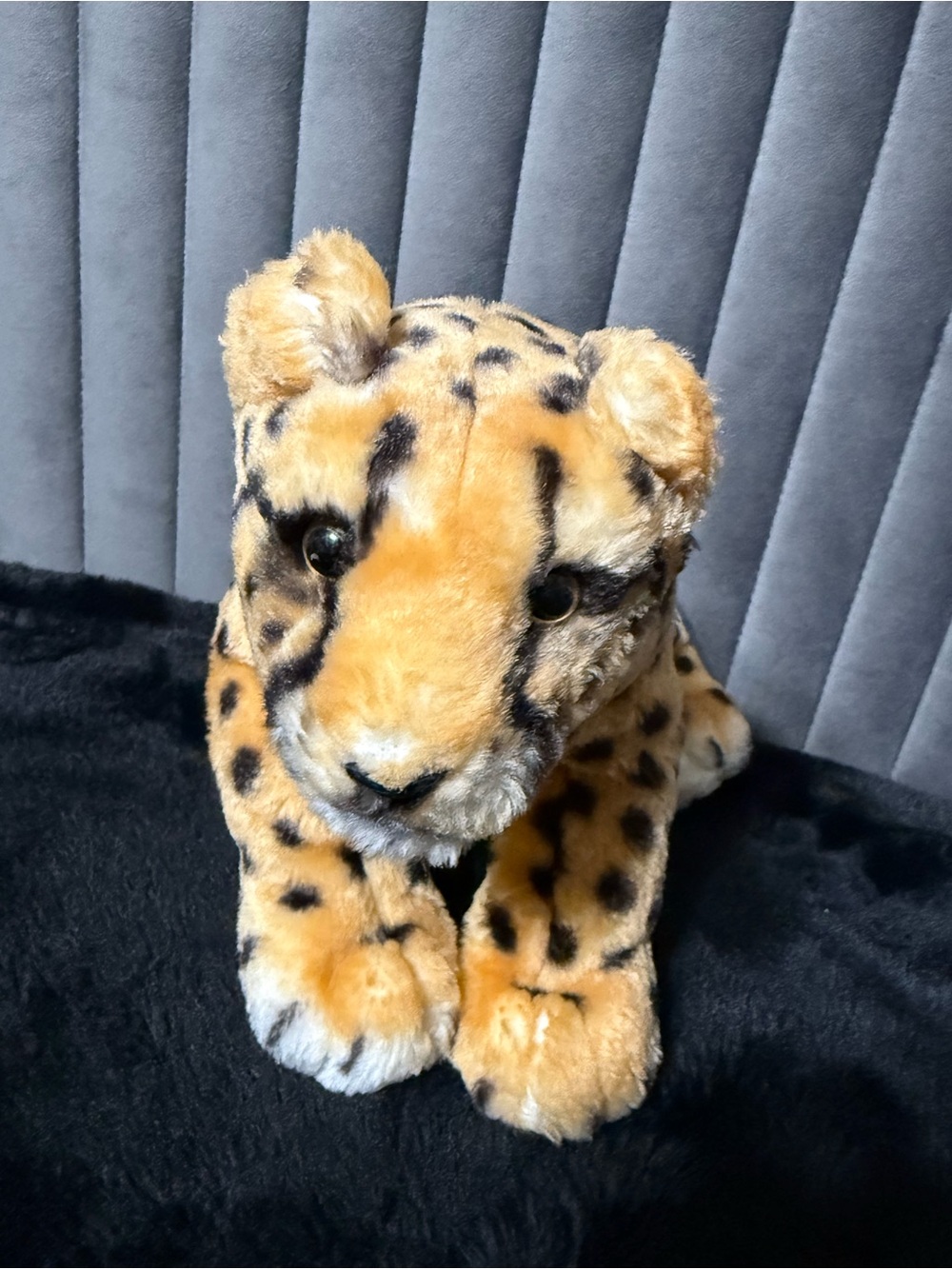 Rare Ganz Heritage Collection H1957 Realistic Jungle Cat Cheetah Leopard HTF